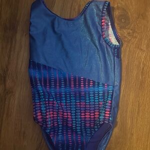 Childs Small Leotard blue